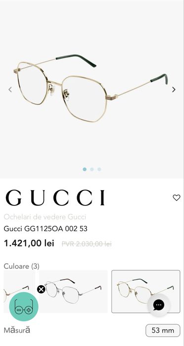 Ochelari gucci de vedere