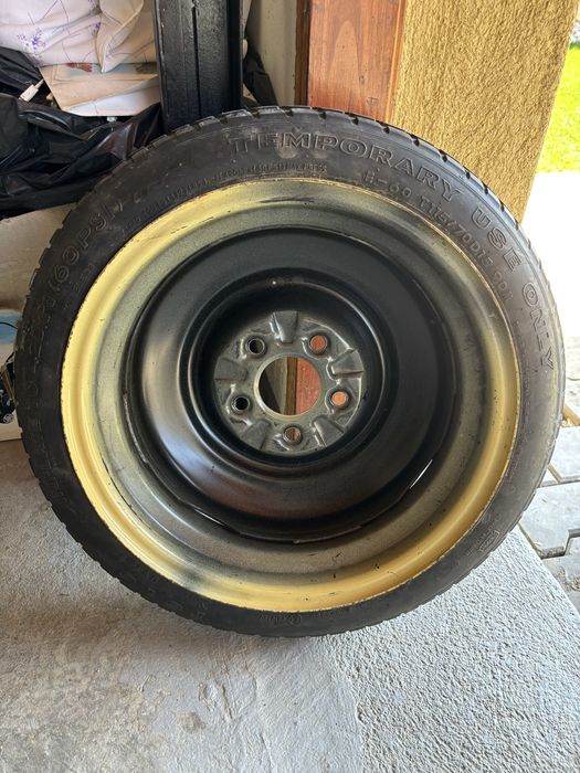 Roata de rezerva slim, pentru Mazda, R15 si 2 jante Opel R15