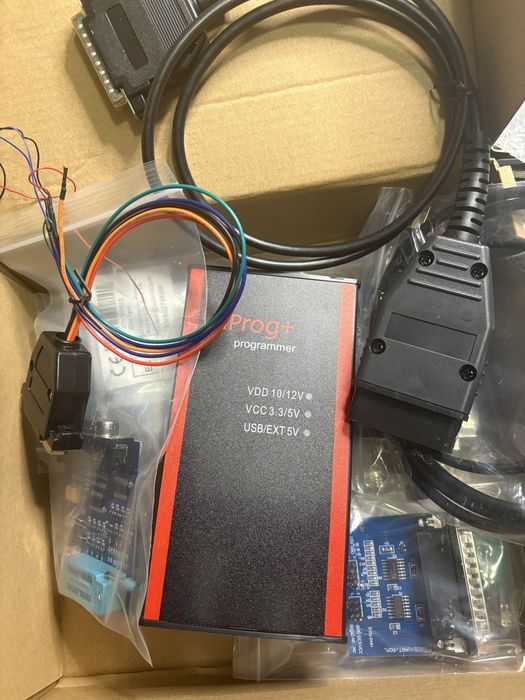 Iprog + PLUS v87 Full Adapters Auto Key ECU Programmer