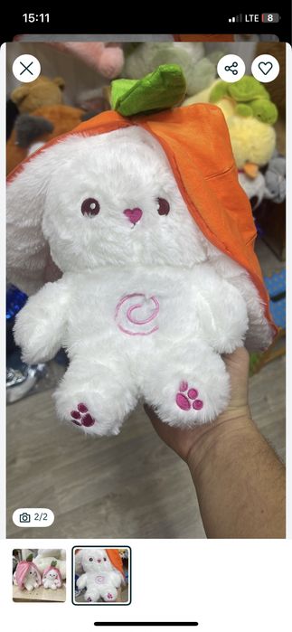 Зайчик в клубнике