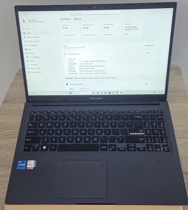 Laptop Asus Vivobook R15