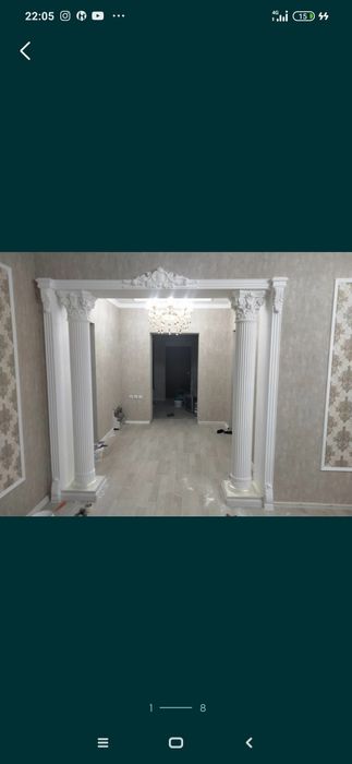 Гипсовые изделия и лепнины