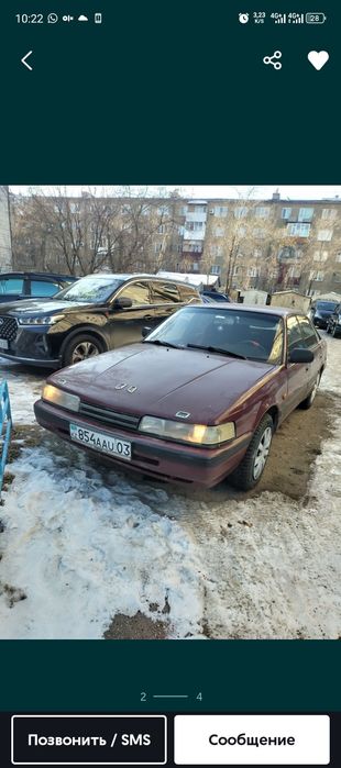 Мазда 626переходка объем 2. 90год