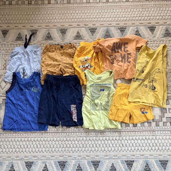 Деьские вещи для мальчика 86-104см