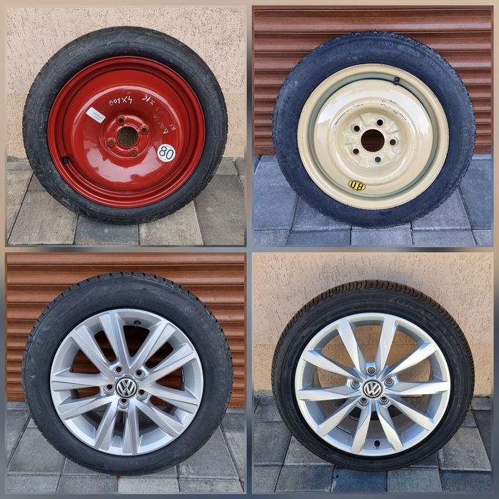 Rezerva slim NOUA 14"15"16"17"18"19"20"Vw Audi Bmw Nissan Dacia Logan