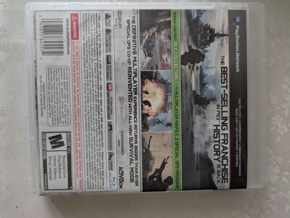 Call of duty modern warfare 3 для ps3