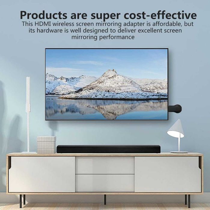 4K WiFi HDMI за Anycast Miracast Airplay TV безжичен дисплей