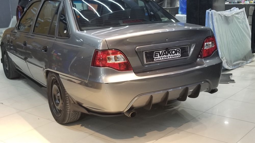 Nexia 2 tuning Bamper Obves. Тюнинг на бампера Нексия 2.