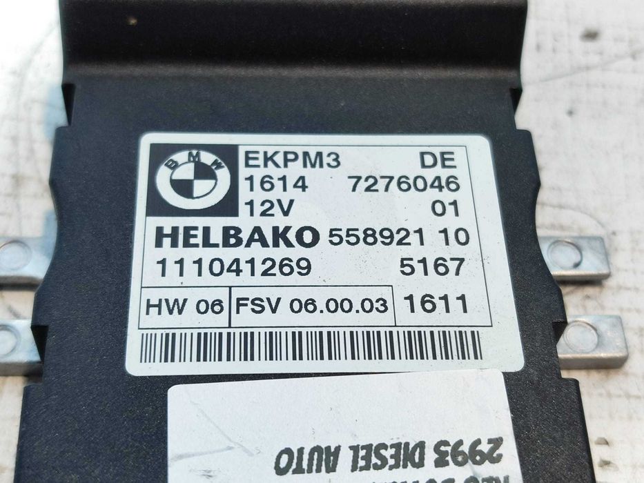 Unitate control pompă combustibil BMW X5 E70 M Sport 3.0 Diesel Cod: 1614 7276046 2011 / [2006-2013] (5F3)