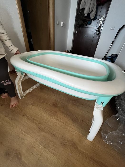 Cadita pliabila pentru bebe si copil mai mare