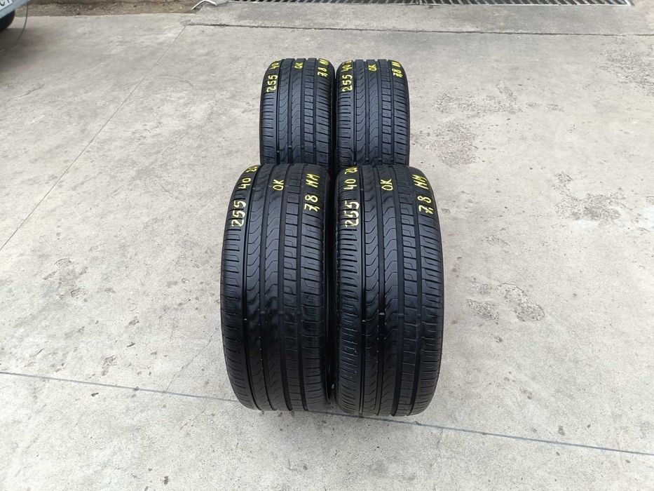 Doua anvelope vara 255 40 20 pirelli scorpion verde seal insid 7,8 mm