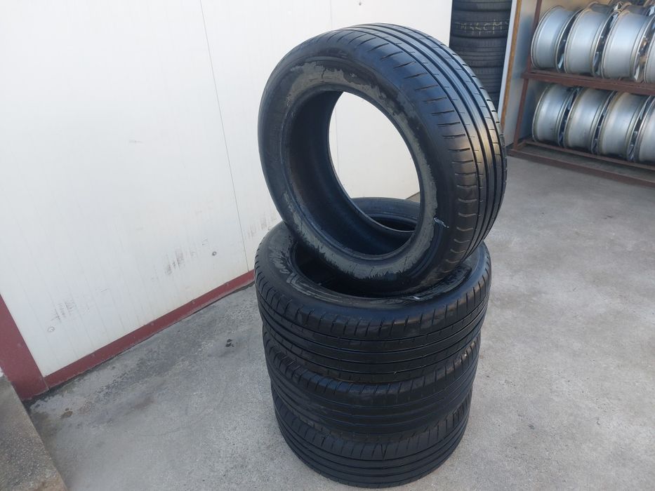 125 lei bucata! Set anvelope de vara 235 55 18 Goodyear dot 2020