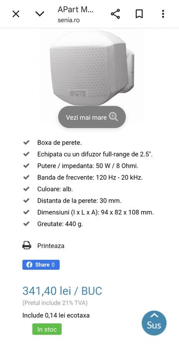 Sateliti de calitate Apart,model mask2,ocazie unica