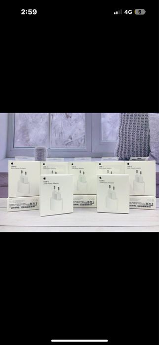 Apple адаптер головка кабель оригинал lux premium