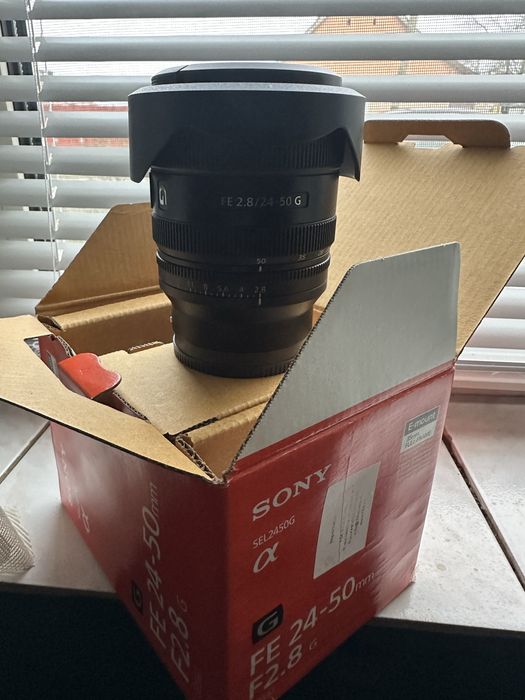 Sony 24-50mm F2.8 G Impecabil Full Box