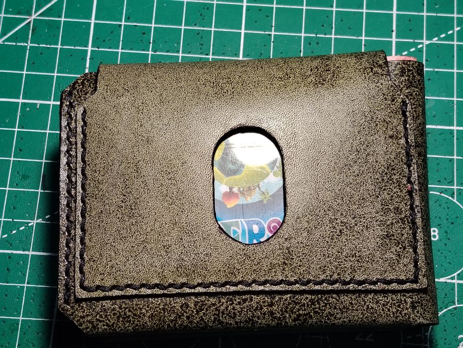 Кожаный портмоне