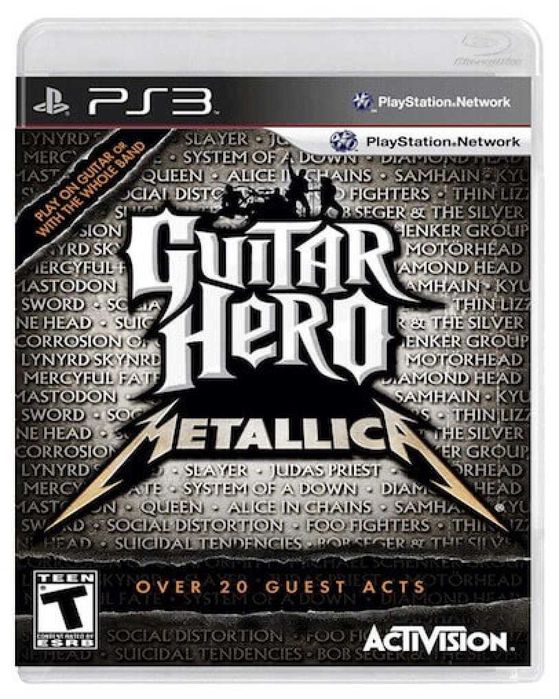 Guitar Hero Metallica PS3 Playstation 3 ПС3