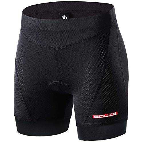 Pantalon scurt pentru ciclism pentru femei, 3D, SOUKE Sports, marime M
