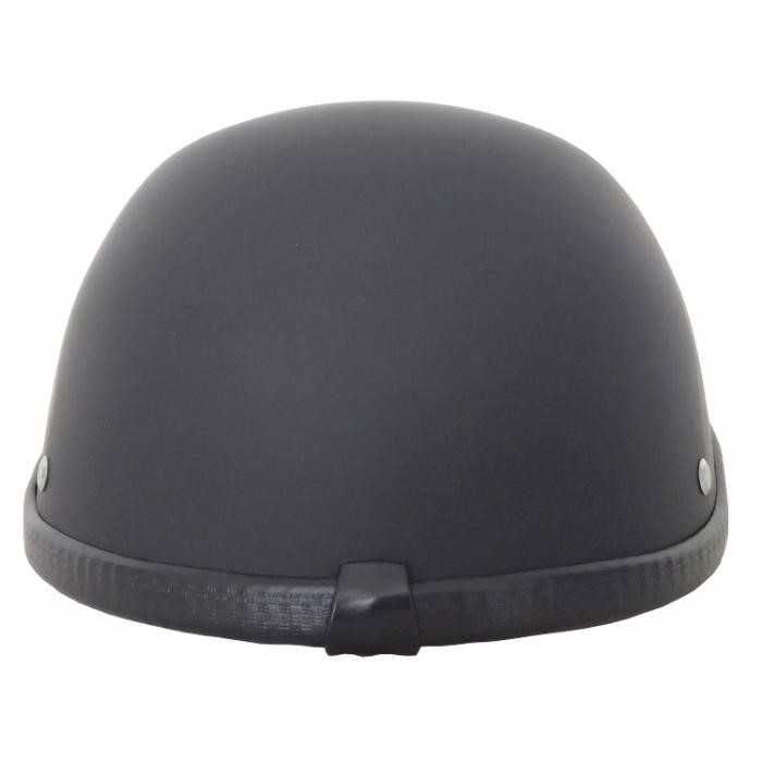 Каска за мотор Automat-ретро канче, граната, Черен мат