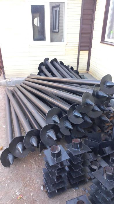 Винтовые сваи для фундамента