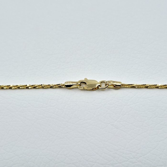 Lant cu pandantiv din aur de 14k, 4.60g | GlobalCash.ro #GR114589