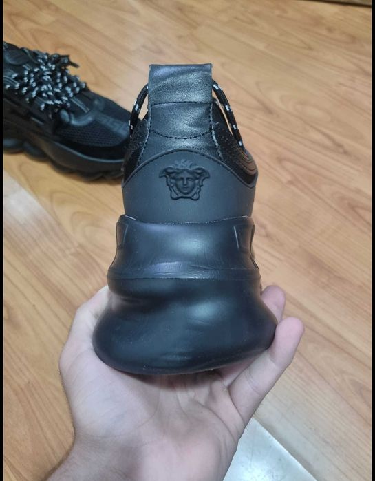 Versace Chain Reaction - Triple Black 40-44