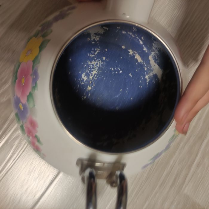 Чайник эмалированный, советский