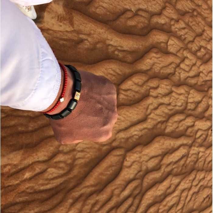 Мъжка Гривна със Стоманена Лъвска Глава