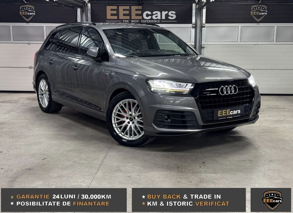 Audi Q7 S-LINE=Distronic=BOSE==Blis=CameraM=Jante20=SuspPn=GARANTIE