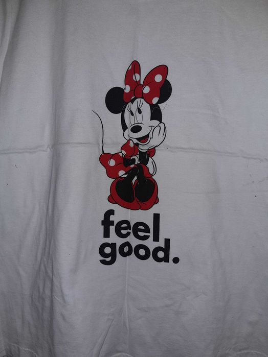 Tricou alb Mickey/Minnie Mouse Disney - nou