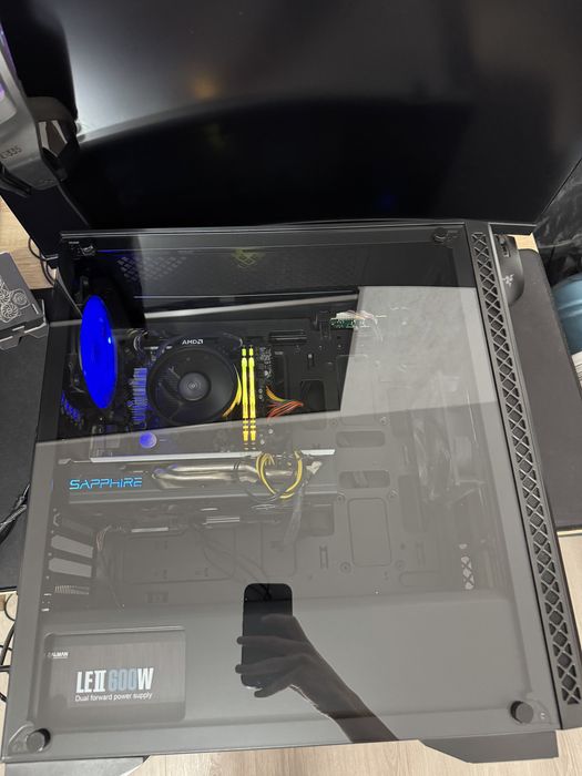 Геймърски компютър - Ryzen 3 1200 + RX 580 4GB
