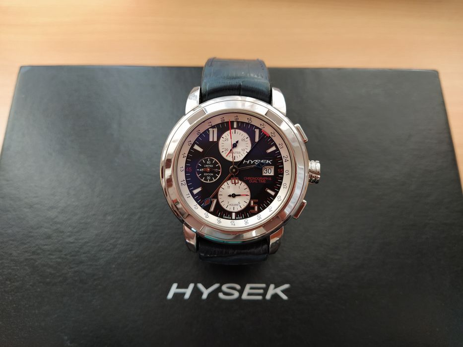 Часы HYSEK I.O. Chronograph Dual Time