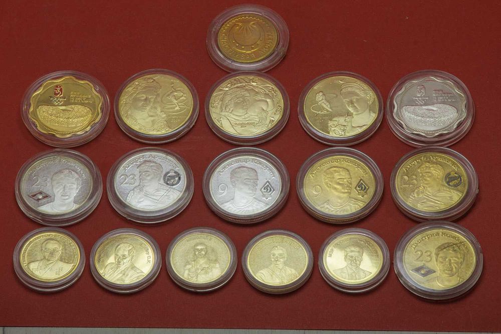 Сувенир на память - памятный ЖЕТОН! Известные люди, ЖМИ