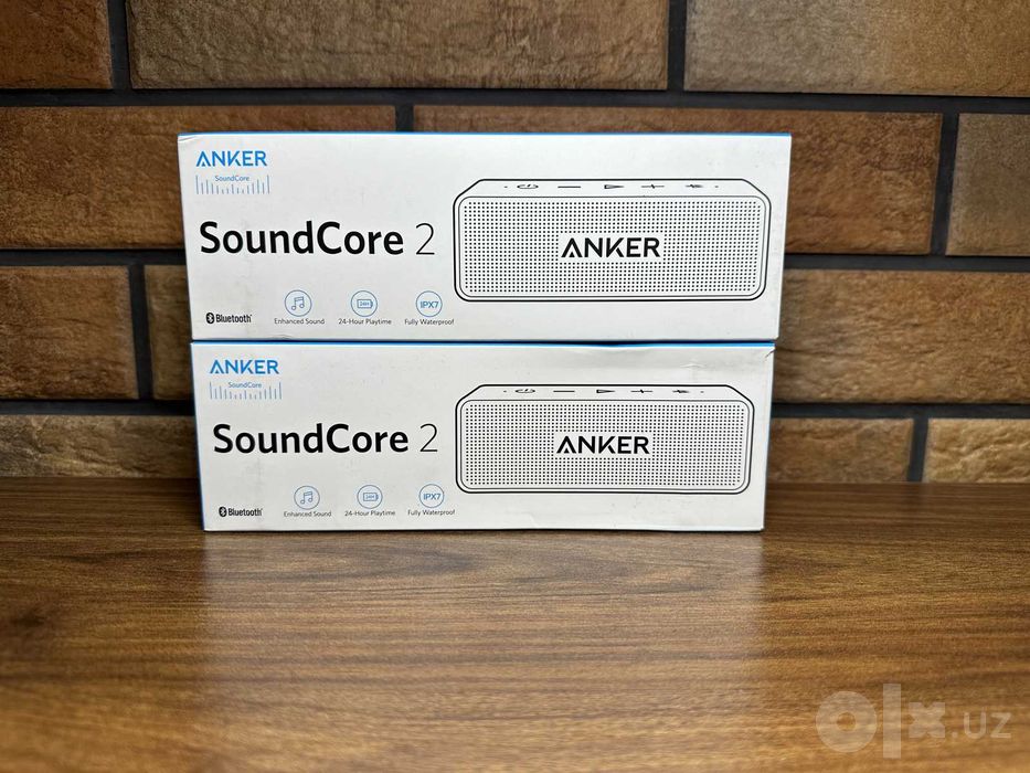 Anker Soundcore 2 — Bluetooth-колонка IPX7, новая