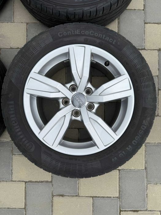 Jante Audi A4 B9 S-Line roti 16 5x112 anvelope 205 60 16 A4 B8 S-Line Audi A6 C6 Quattro jante 16 5x112