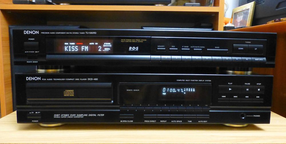 CD player si tuner Denon