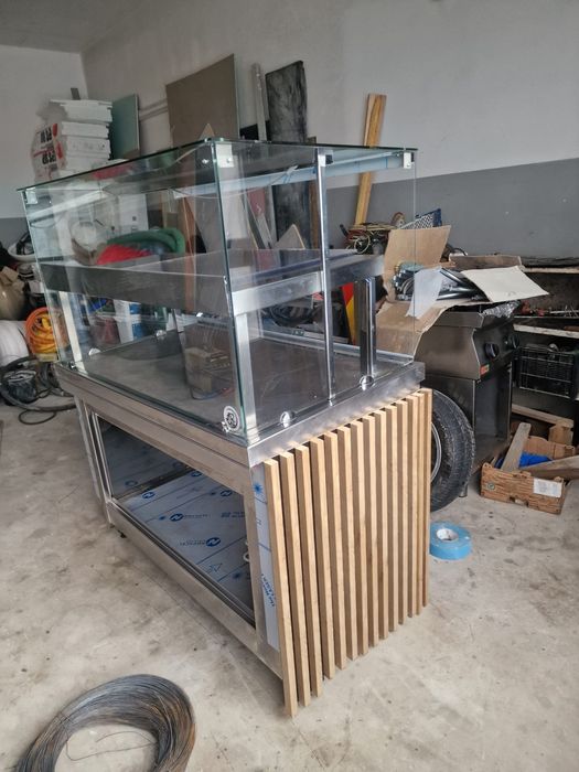 Vand vitrina calda profesionala