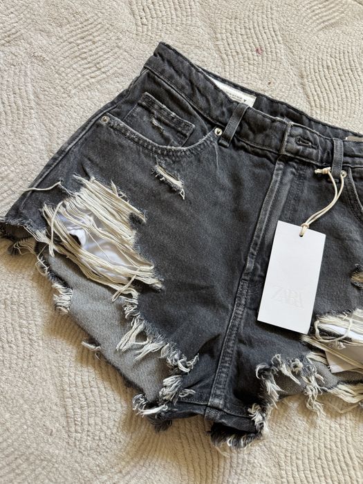 ZARA дамски къси дънкови панталонки – нови с етикет