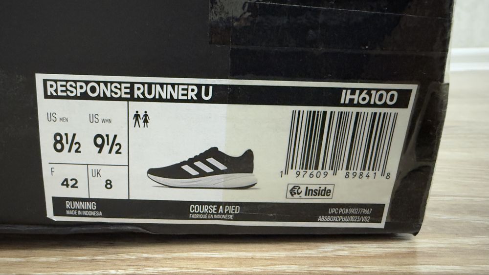 Абсолютно новые кроссовки Adidas Response Runner U (Оригинал)