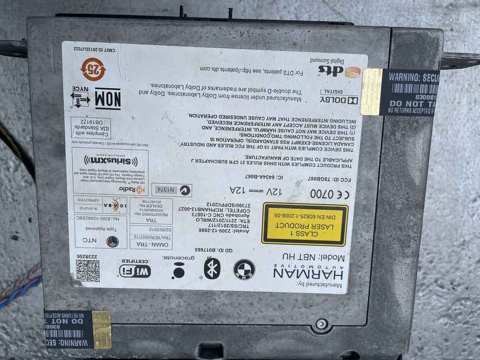 НБТ навигация БМВ Ф30/ Ф31 (nbt navi bmw f30)