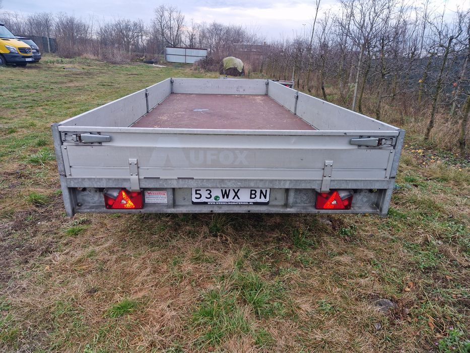 Remorcă Hulco 3 tone