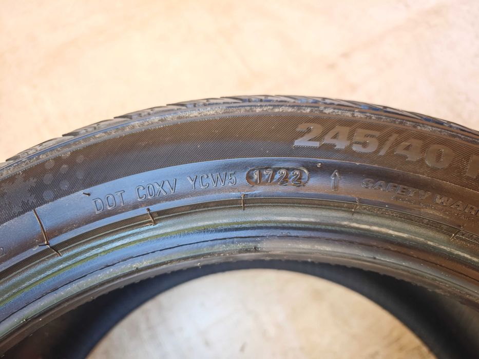 Anvelope 245/40/17 an 2022 iarna M+S KUMHO WINTER CRAFT WP71