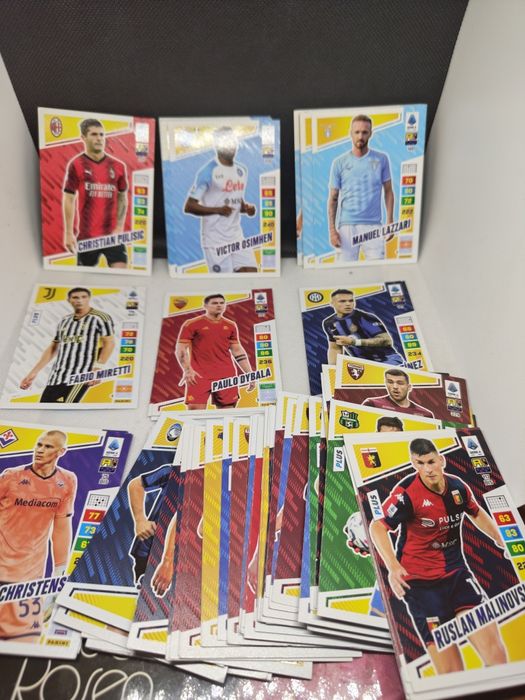 Lot 114 Carduri Panini Calciatori Adrenalyn XL 2023/2024 - Piese Rare