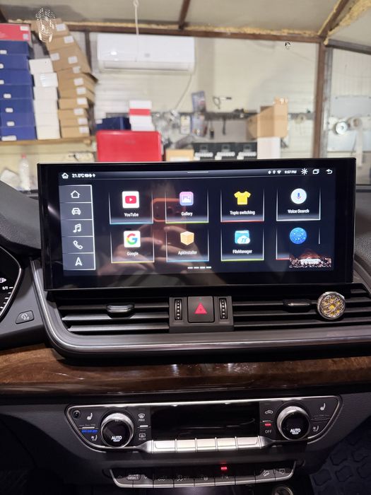 Navigatie Android Audi Q5 2016-2022 Carplay Android Auto , Ecran 2K