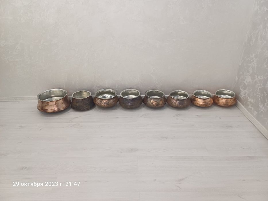 Мис казонлар кадимий Медний казан антикварний