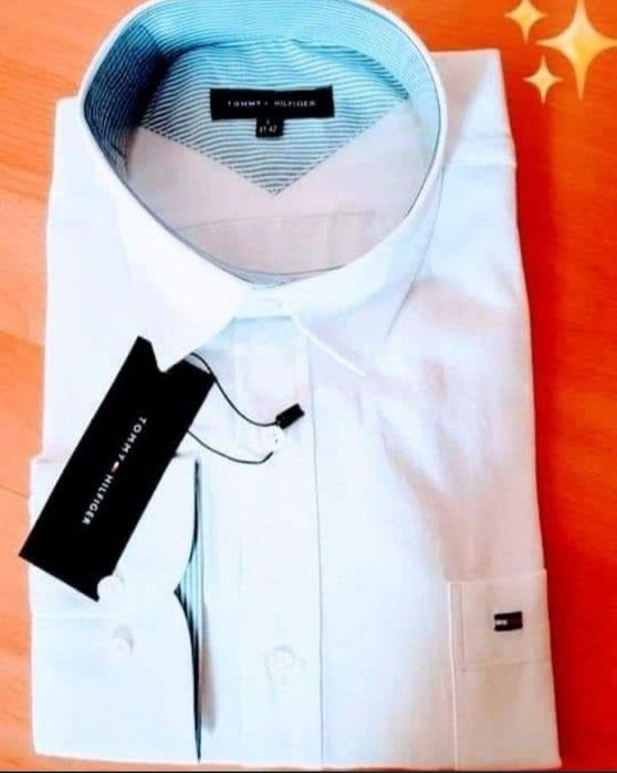 Camasa Tommy Hilfiger bumbac,logo brodat, model slim fit