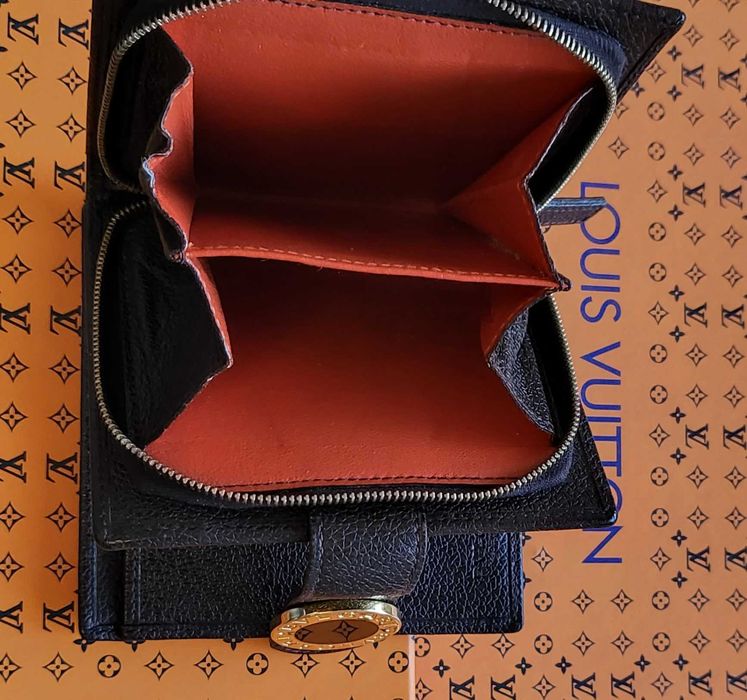 BVLGARI оригинален дамски/унисекс портфейл/портмоне ,естествена кожа