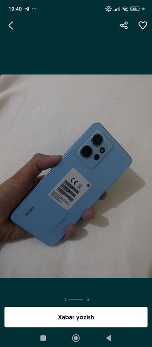 Redmi 12 8 ha 256 tali aybi umuman yo