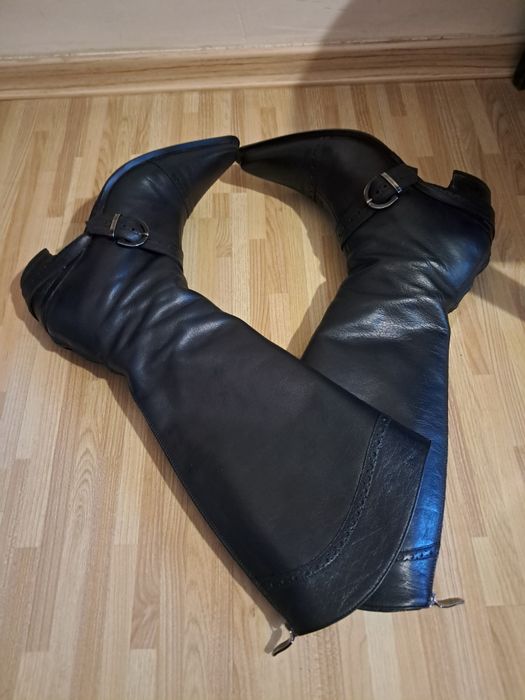 Обувь женская,  казаки весенние, осенние в хорошем состоянии, б/у