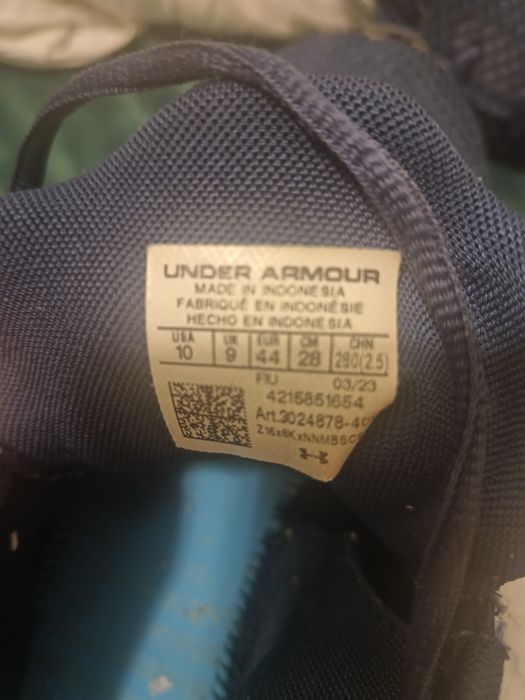 Adidași under armour nr44